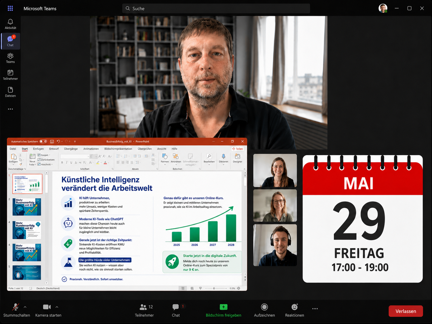 Online-Kurs : Mehr Businesserfolg mit KI