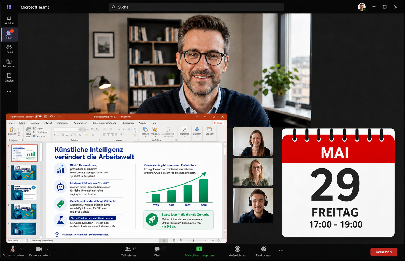 Online-Kurs : Mehr Businesserfolg mit KI
